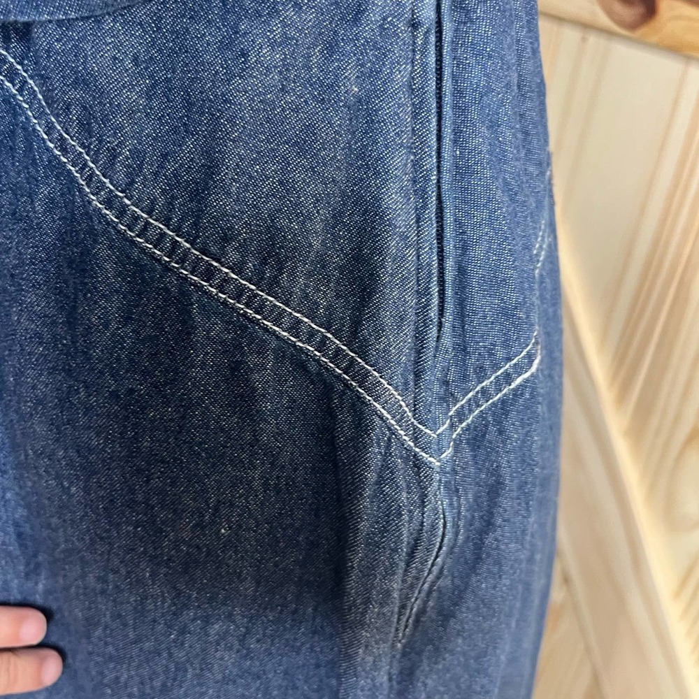 Denim Midi Dress - Picture 7 of 9